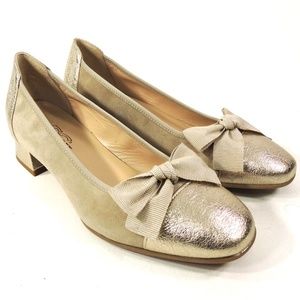 DONNA SOFT 🇮🇹 WOMEN'S BEIGE SUEDE COMFORT LOAFERS